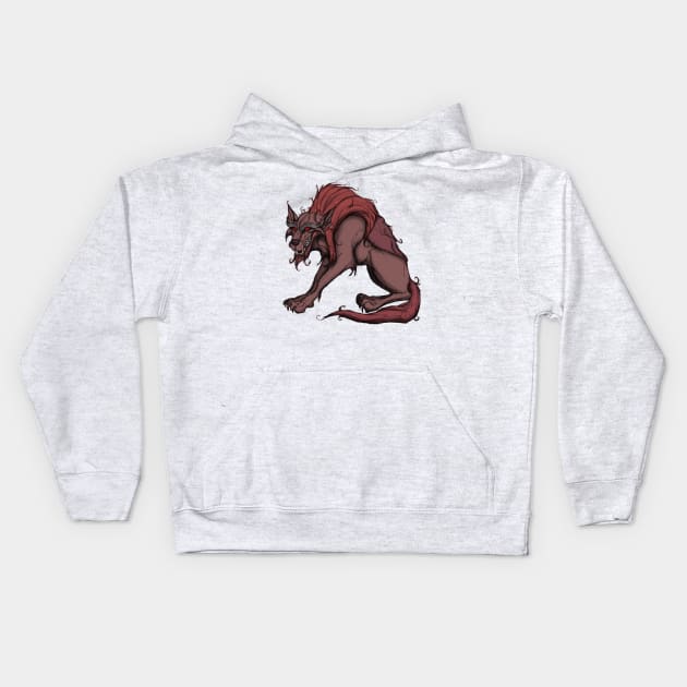 Werewolf Kids Hoodie by Wickedcartoons